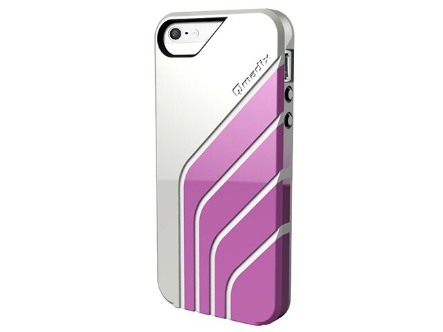 Qmadix Crave Case for iPhone 5 5s White Pink