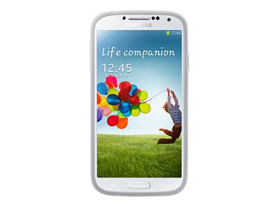 Étui protecteur OEM de Samsung pour Galaxy S4 - blanc