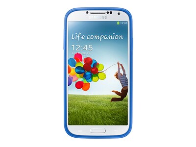 Étui protecteur OEM de Samsung pour Galaxy S4 - bleu pâle