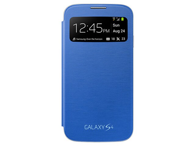 Samsung S View Cover for Galaxy S4 Light Blue