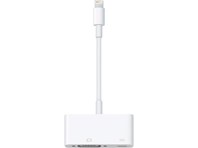 AppleÂ® Lightning to VGA Adapter for Apple Devices
