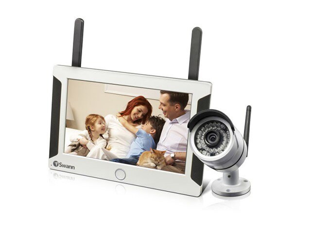 Swann NVW 470 All in One SwannSecure Wi Fi HD Monitoring System Kit with Monitor Camera