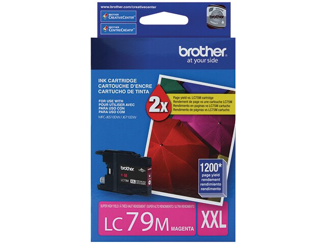Brother LC79MS Innobell Super High Yield Ink Cartridge Magenta