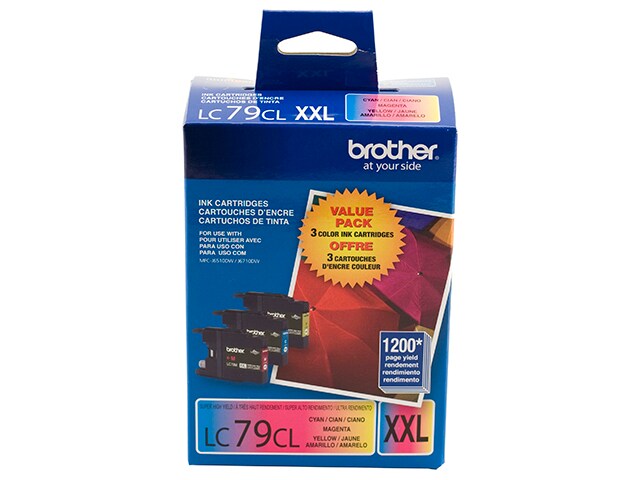 Brother LC793PKS Innobella Super High Yield Ink Cartridges Colour 3 Pack