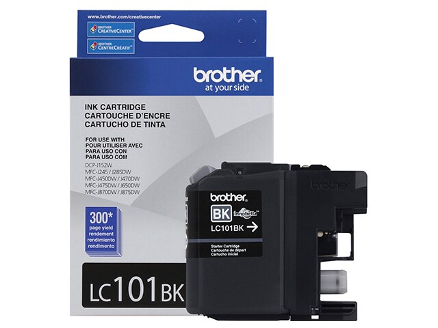 Brother LC101BK Innobella Standard Yield Ink Cartridge Black