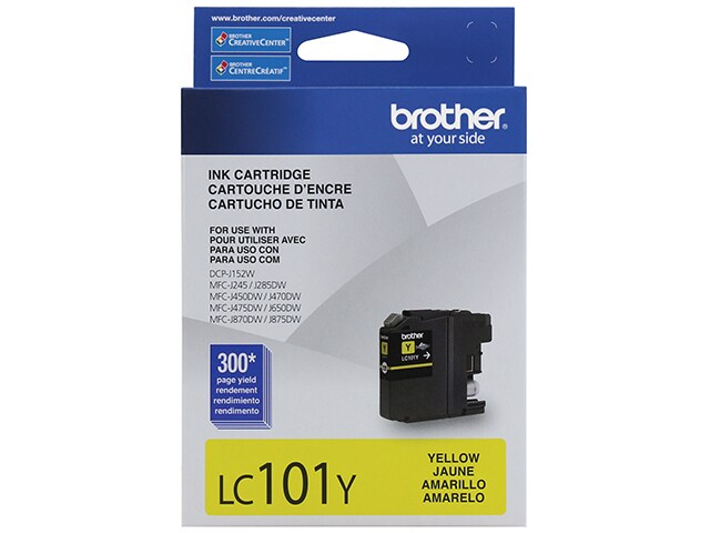 Brother LC101 Ink Cartridge Yellow