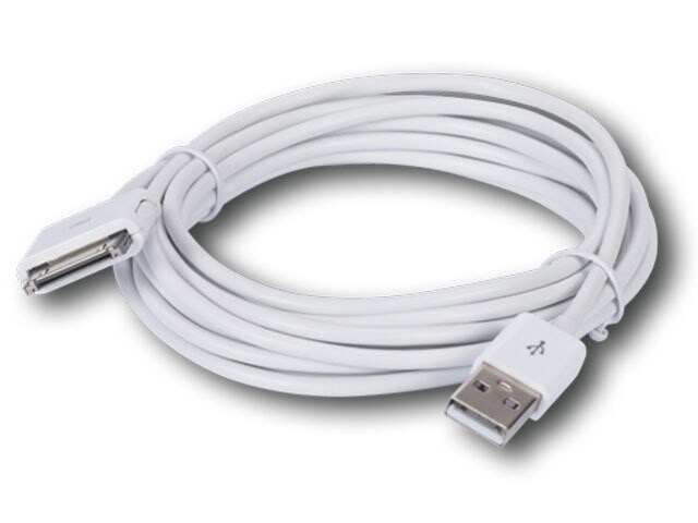 RCA 3m 10 Locking Power and Sync Cable for 30 Pin Apple Devices