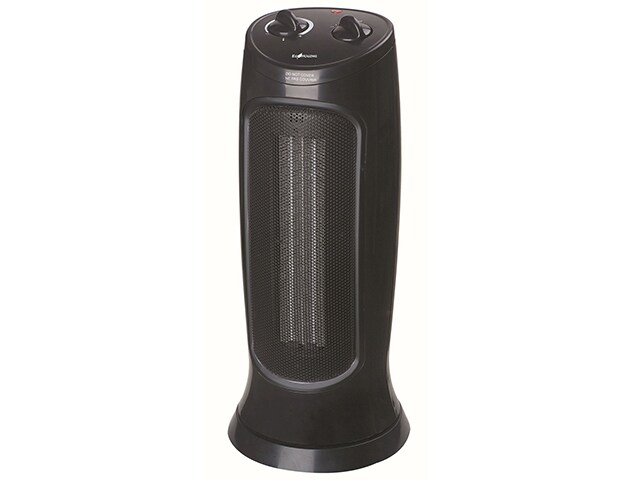 EcoHouzng ECH3001 17 quot; Oscillating Ceramic Tower Heater Black