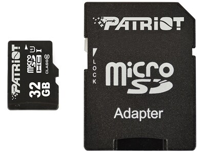 Patriot 32GB LX Class 10 microSDHC Card