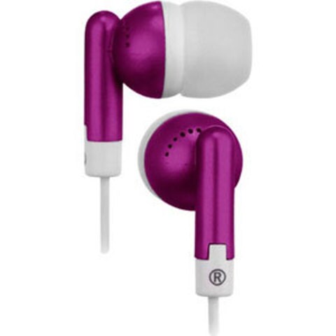 RCA Squish Stereo Earbuds Pink