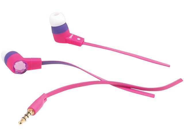 SMS Audio KidzSafe D.I.Y Girl Earbuds Pink Purple