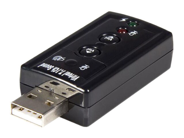 StarTech Virtual 7.1 USB Stereo Audio Adapter External Sound Card