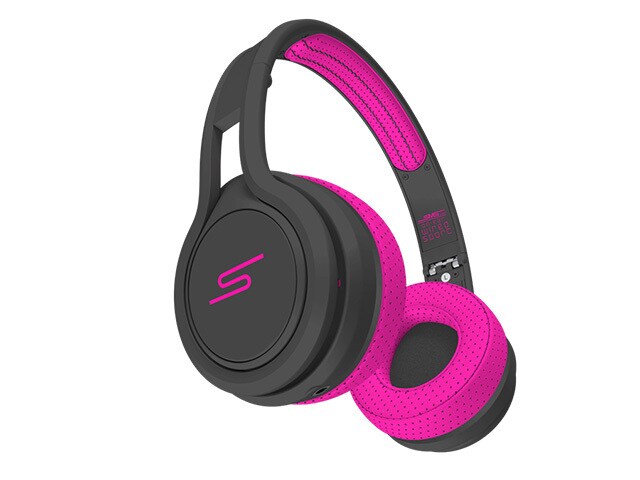 SMS Audio STREET by 50 On Ear Wired Sport Headphones Pink