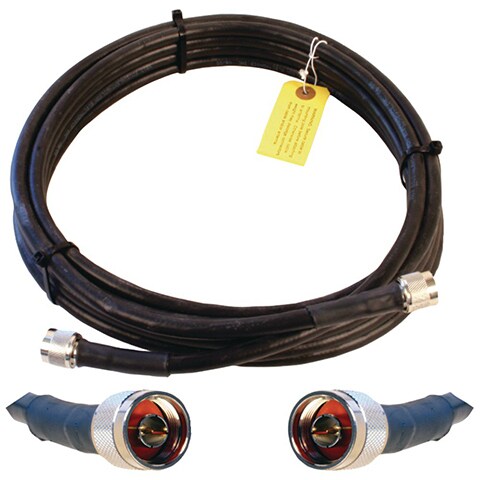 Wilson Ultra Low Loss 13 32 quot; N Male Coaxial Cable 7m 20