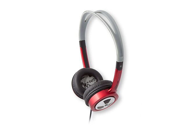 iFrogz EarPullution Toxix Headphones Red