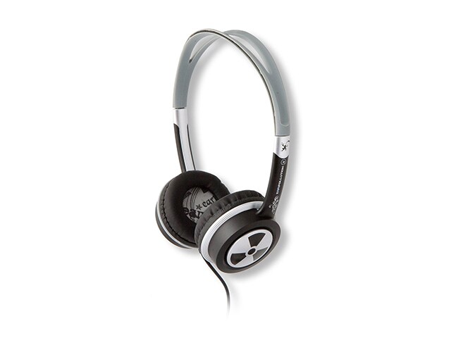 iFrogz EarPullution Toxix Headphones Silver