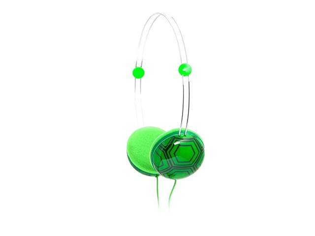 iFrogz EarPollution Animatone Over Ear Headphones Turtle