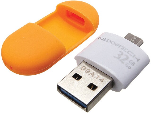 Nexxtech 32GB On The Go Mobile USB 3.0 thumb drive
