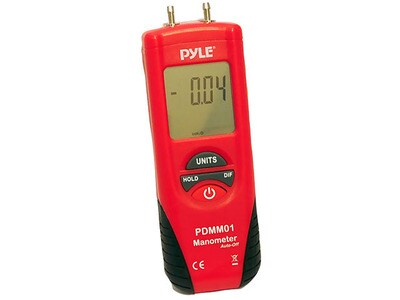 Pyle PDMM01 Manometer with 11 Units of Measure