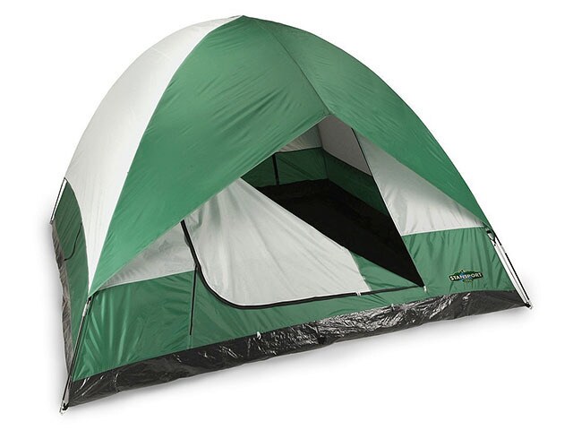 Stansport 737 100 El Capitan 2 Pole Dome Tent Green Grey