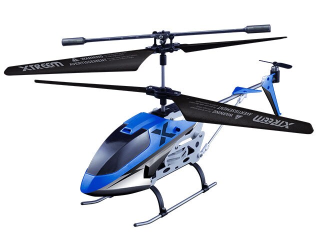 Xtreem Micro Lightning X Squadron RC Helicopter Blue Bolt