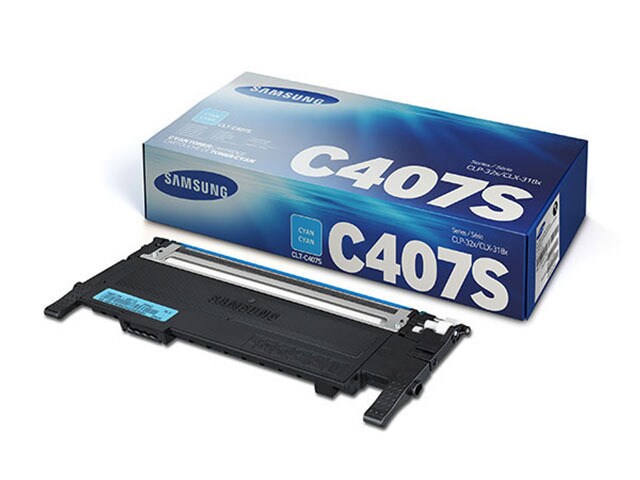 Samsung CLT C407S Toner Cartridge Cyan