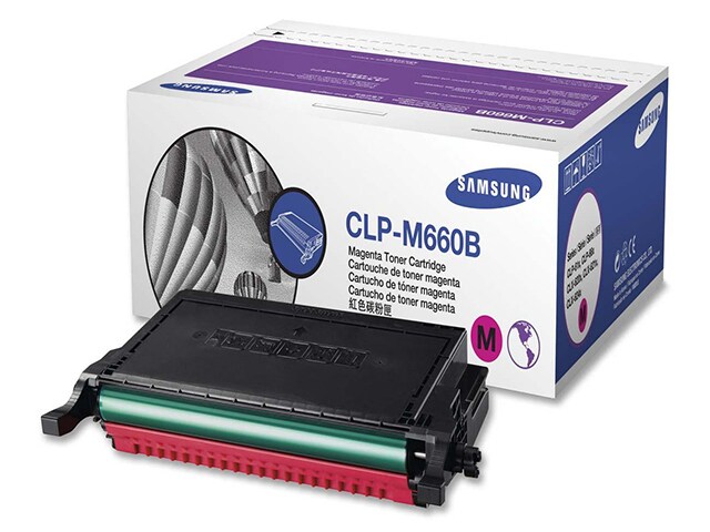 Samsung CLP M660B Laser Printer Toner Cartridge Magenta