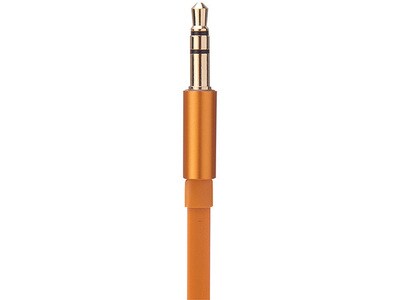 HeadRush 1.2m (4') Flat 3.5mm Audio Cable - Clementine