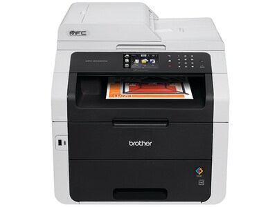 Brother MFC-9340CDW Digital Color All-in-One Printer with Wireless Networking and Duplex