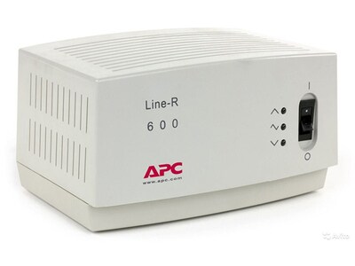 APC LE600 Automatic Voltage Regulator, AC 120V, 4 Outlets - Beige