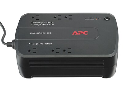 APC BE350G Green Back Uninterrupted Power Supply- 6 Outlets without Communication
