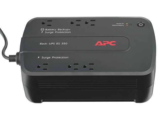 APC BE350G Green Back Uninterrupted Power Supply 6 Outlets without Communication