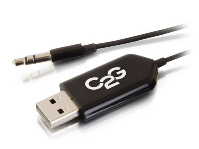 C2G 41322 USB BluetoothÂ® Receiver Black