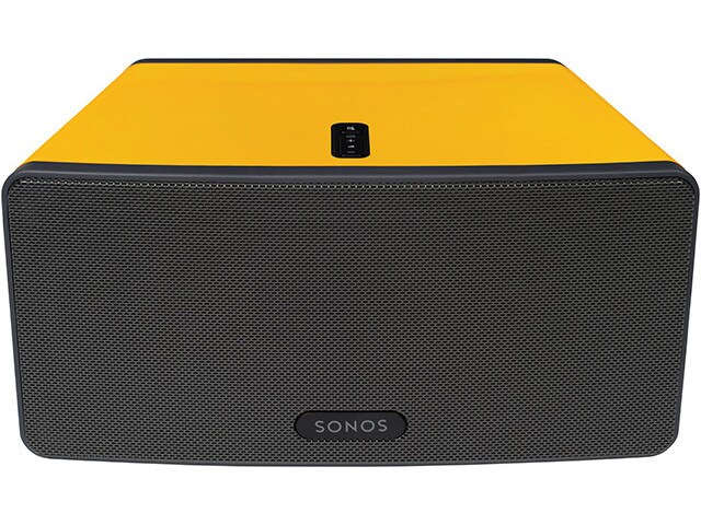 Flexson ColourPlay Colour Skins for SONOS PLAY 3 Speakers Sunflower Yellow Gloss