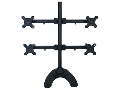 TygerClaw LCD6004 Quad-Arm Desk Mount for Monitors up to 24"