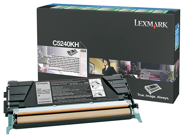 Lexmark C5240KH C524 C534 High Yield Return Program Toner Cartridge Black