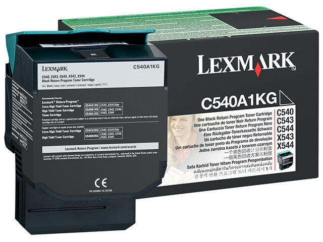 Lexmark C540A1KG C54x X54x Return Program Toner Cartridge Black