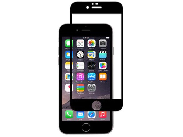 Moshi iVisor Glass Screen Protector for iPhone 6 6s Black