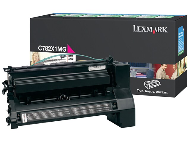 Lexmark C782X1MG Extra High Yield Return Program Print Cartridge Magenta