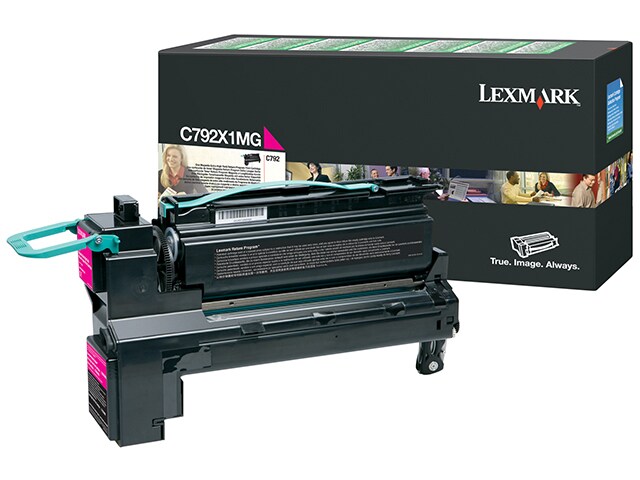 Lexmark C792X1MG Extra High Yield Return Program Print Cartridge Magenta