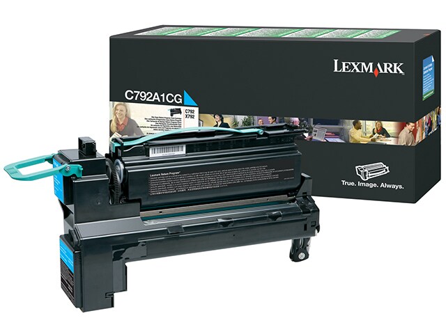 Lexmark C792A1CG Return Program Print Cartridge Cyan