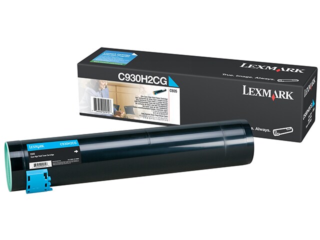 Lexmark C930H2CG High Yield Toner Cartridge Cyan