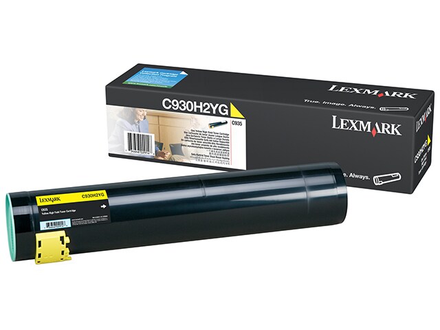 Lexmark C930H2YG High Yield Toner Cartridge Yellow
