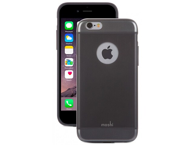 Moshi iGlaze Armour iPhone 6 6s Hard Shell Case Grey