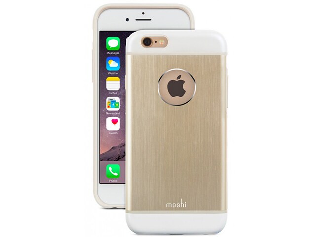 Moshi iGlaze Armour iPhone 6 6s Hard Shell Case Gold