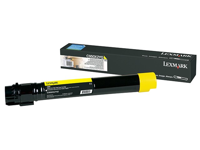 Lexmark C950X2YG Extra High Yield Toner Cartridge Yellow