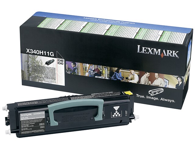 Lexmark X340H11G High Yield Return Program Toner Cartridge Black