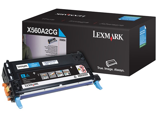 Lexmark X560A2CG Laser Toner Cartridge Cyan