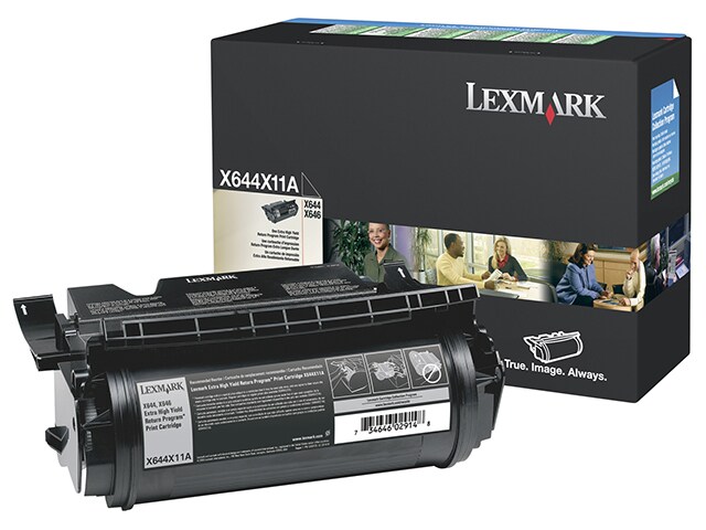 Lexmark X644X11A Extra High Yield Return Program Toner Cartridge