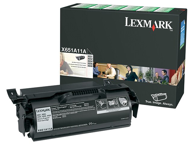 Lexmark X651A11A Return Program Laser Toner Cartridge